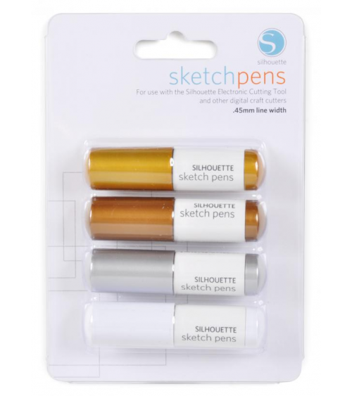 4 stylos billes sans porte-stylo