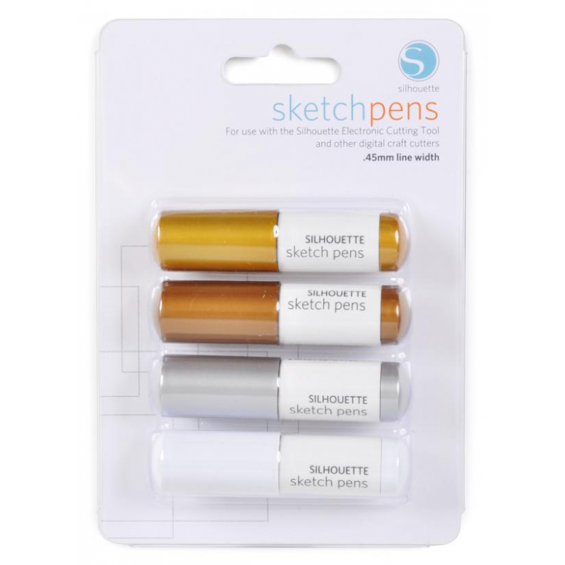 4 stylos billes sans porte-stylo