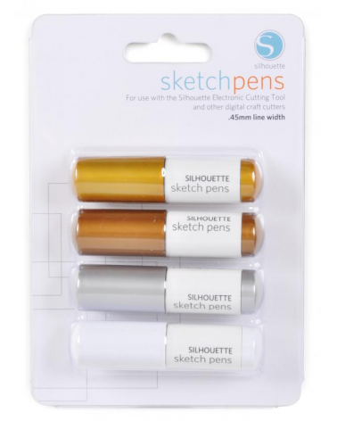 4 stylos billes sans porte-stylo