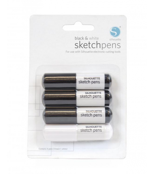 4 stylos billes sans porte-stylo