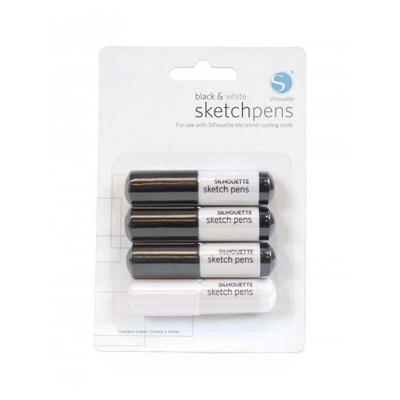 4 stylos billes sans porte-stylo