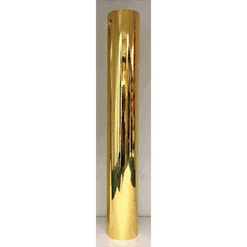 Vinyle - or et argent miroir - largeur 23 cm
