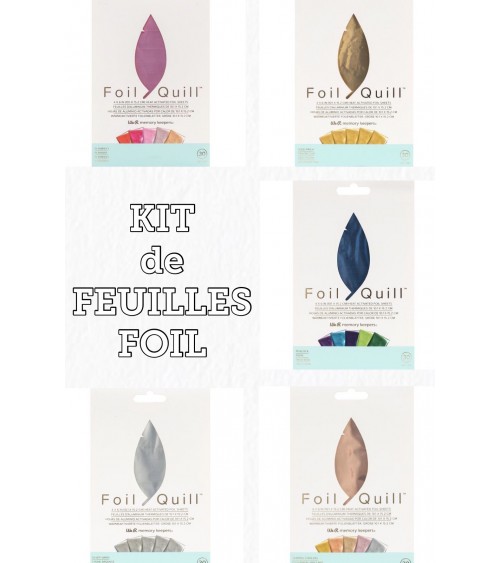 kit de feuilles FOIL 